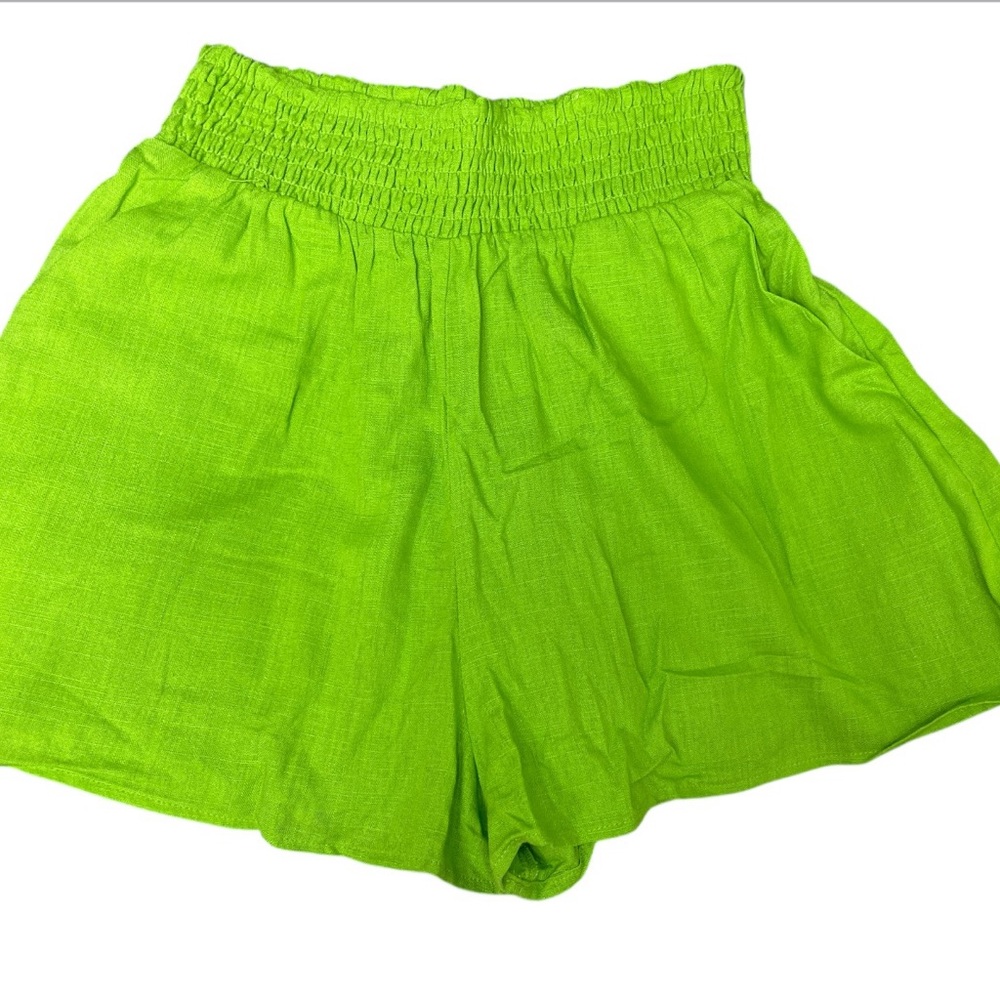 Vibrant Green Women's Shorts